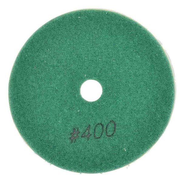 Specialty Diamond 4 Inch Diamond Wet Polishing Pad, 3mm Thick 400 Grit BRTW4400